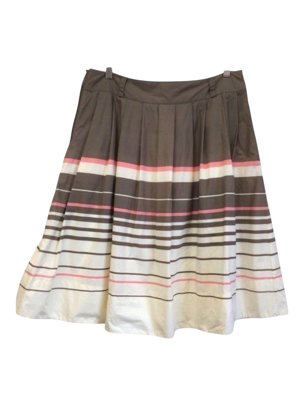 H&m skirt 100% cotton A-line circle Vintage western Mod style Barbiecore size 14